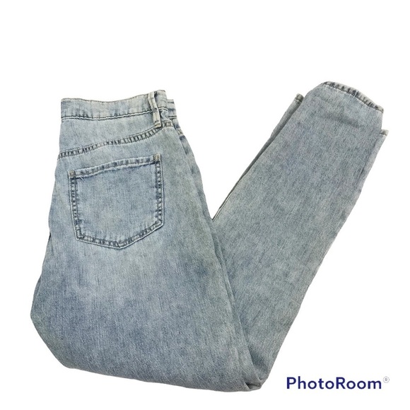 Frame light wash skinny jeans No size tag SAMPLE NWT - Picture 4 of 5